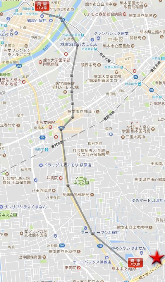 バズ路線地図